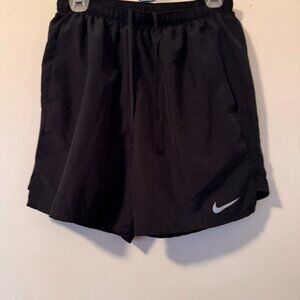 Black dri fit shorts from NIKE, medium